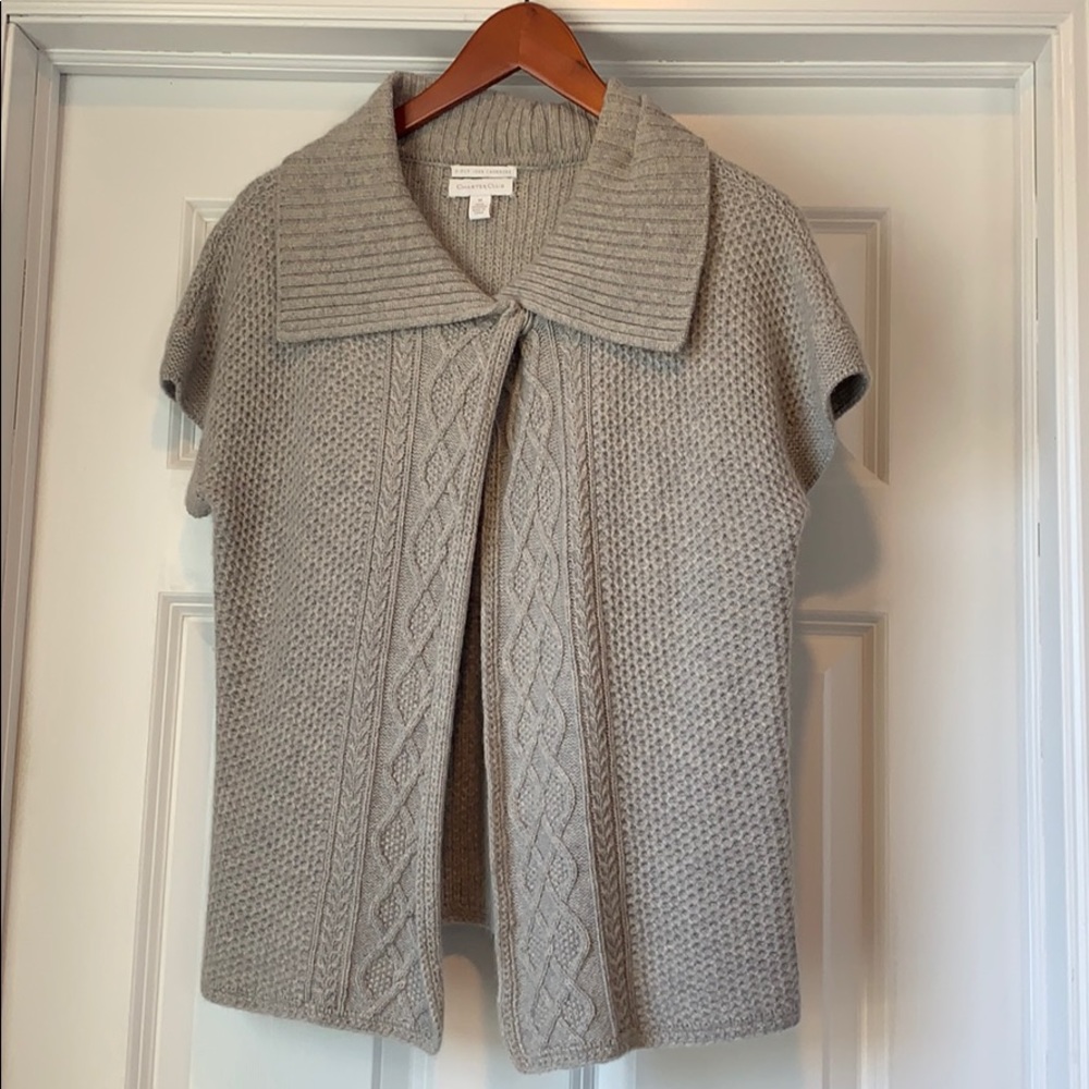 Charter club cashmere cardigan